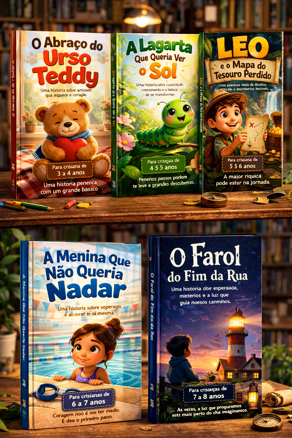 Coleção Sonhos e Descobertas - Vol. 1 (E-Book)